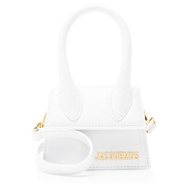 Jacquemus Smooth Leather Le Chiquito Mini Bag White