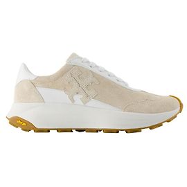 Trainer Sneakers - Tory Burch - Leder - Weiß Weiß