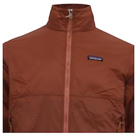 Autre Marque-Patagonia Reversible Shelled Microdini Jacket in Rust Orange Nylon-Other,Orange