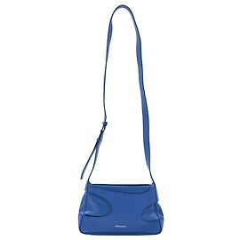 Salvatore Ferragamo Bolsa de ombro mini com recortes detalhados Ferragamo em couro de bezerro azul Azul