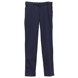 Calças Slim Fit Brunello Cucinelli em algodão azul marinho Azul Azul marinho