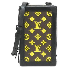 Louis Vuitton Monogram Soft Trunk Shoulder Bag Brown