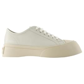 Sneaker - Marni - Leder - Weiß Weiß
