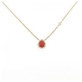 Collier Boucheron Serpent Bohème Au750 Doré Métallisé