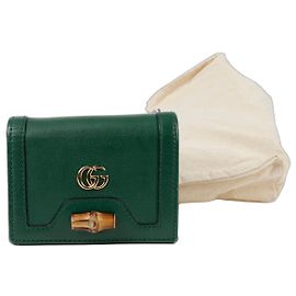 Gucci Diana Kartenetui Grün