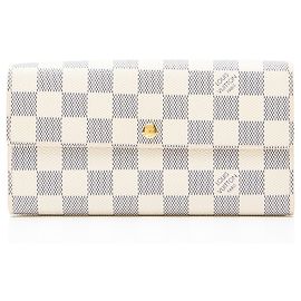 Cartera Sarah Damier Azur Louis Vuitton Azul