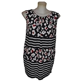 Red Valentino patterned viscose dress Multiple colors