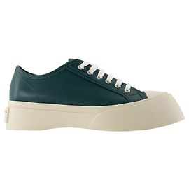 Sneaker - Marni - Leder - Grün Grün