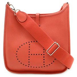 Bolsa de Ombro Evelyne III Hermès Rosa Rosa