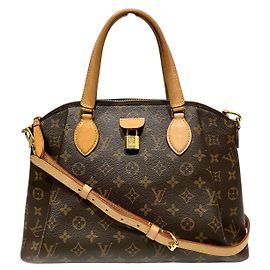 Borsa a Spalla Monogram RIVOLI MM di Louis Vuitton Marrone