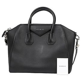 Givenchy Antigona Medium Tote Shoulder Bag Black