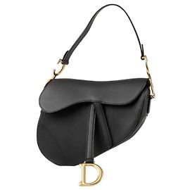 Dior Saddle Medium Shoulder Bag Black
