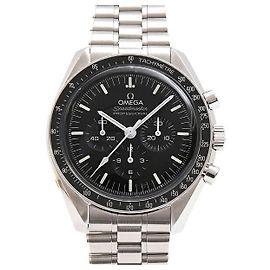 Reloj Omega Speedmaster de acero inoxidable Negro