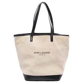 Bolsa Teddy Tote Saint Laurent Paris Yves Saint Laurent Preto Cru
