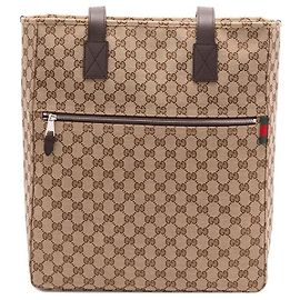 Borsa Tote `GG Original` di Gucci Beige