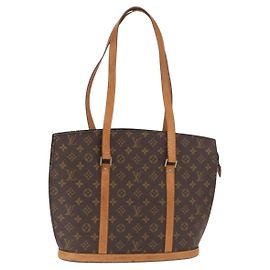 LOUIS VUITTON Borsa Tote Babylone Monogram M51102 LV Auth 161931 Monogramma