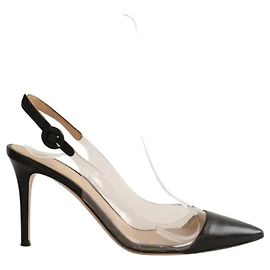 Sergio Rossi Tacchi in pelle nera Nero