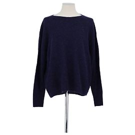 Eric Bompard Marine Cashmere Pullover Marineblau
