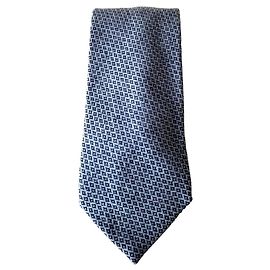 Façonnable Cravatta blu con rombi Blu