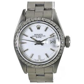 Relógio Rolex 69240 Aço Mostrador Branco Branco