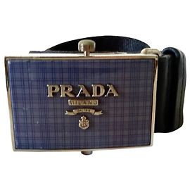 Prada Gürtel Schwarz