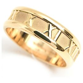 Tiffany & Co Anello Atlas da Uomo Tiffany in Oro Giallo Altro
