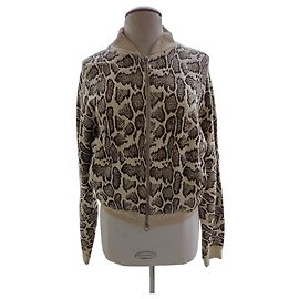 Stella Mc Cartney Stella McCartney Oversize Jacke aus Baumwolle Mehrfarben