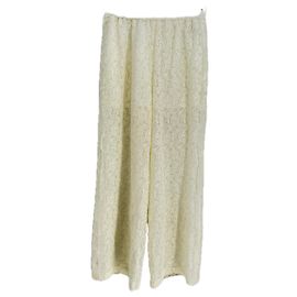 Autre Marque White lace pants White