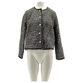 Ba&Sh Chaqueta de Tweed Gris