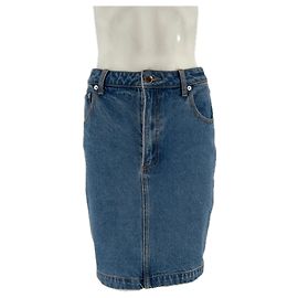 Autre Marque Gonna in denim blu RONNY KOBO S Blu