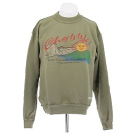 Autre Marque Sweatshirt en coton kaki Cherry M Kaki