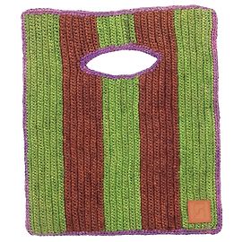 Soeur Sac à main en raphia Vert