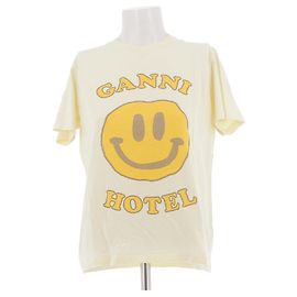 Ganni Camiseta amarilla Amarillo
