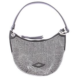 Ba&Sh Bolsa de mão com strass "Swing" Prata