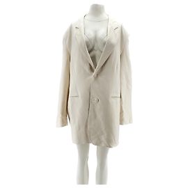 Autre Marque Blazer oversize blanco Blanco