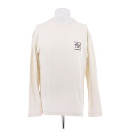 Autre Marque T-shirt à manches longues crème NNO7 coton Beige