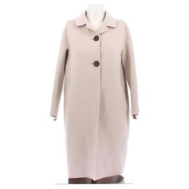 Max Mara Wollmantel Beige Beige