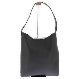 Autre Marque ELLEME Black Leather Handbag Black