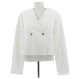 Autre Marque LOULOU STUDIO Mally short jacket white White