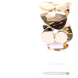 APM Monaco Pulseira dourada 'Galet XL' Dourado