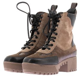 Louis Vuitton Bottines marrons "Lauréate" Marron