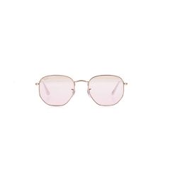 Ray-Ban Gafas de sol doradas "Hexagonal" Dorado