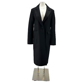 Tibi Manteau noir Noir
