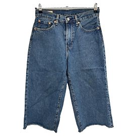 Short in denim Levi's blu cotone Blu