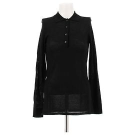 Totême Cardigan aus Wolle schwarz Schwarz