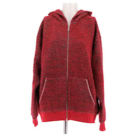 Autre Marque Moletom com capuz vermelho Vermelho