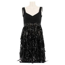 Robe à sequins noire Dolce & Gabbana Noir