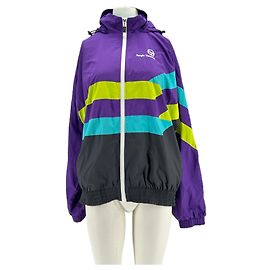 Sergio Rossi Bunte Windjacke Lila