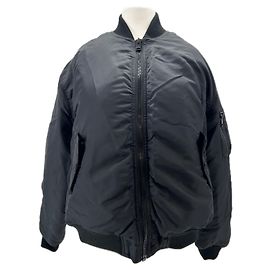 Frame Denim Jaquetas bomber pretas Preto