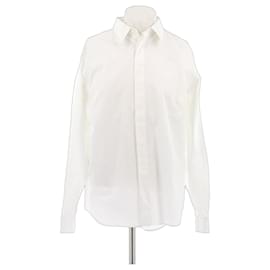 Camicia Dior CD bianca in cotone Bianco